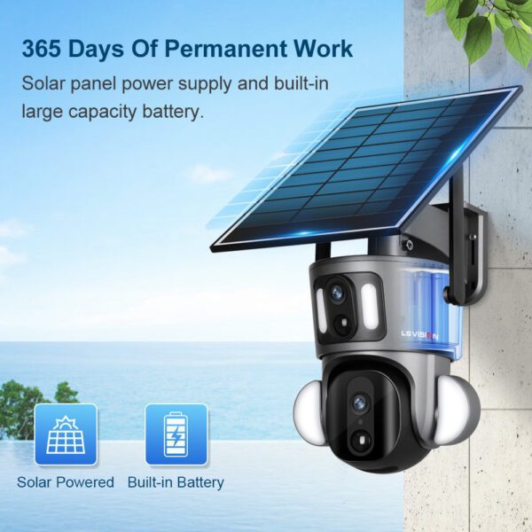 LS-WS20L Solarkamera mit zwei Objektiven 5