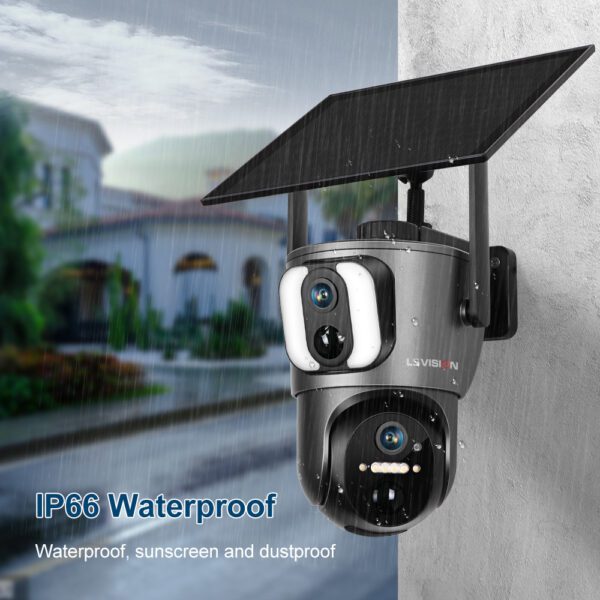 LS-WS21 WIFI Batterie-Sicherheits-Solarkamera 22