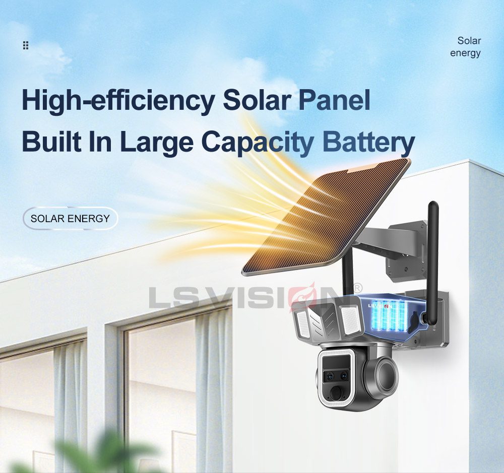 Outdoor Wifi Solar Kamera