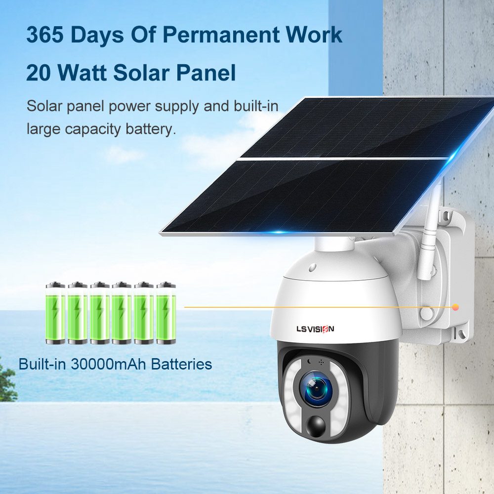 LS VISION - 4g solar camera