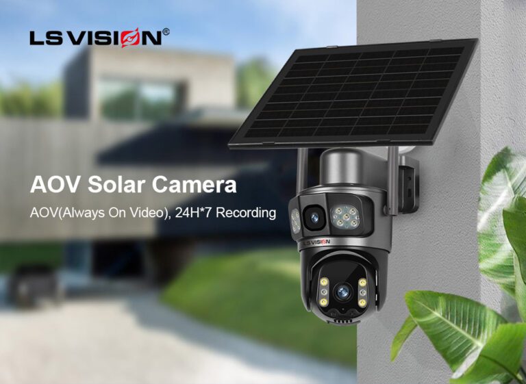 LS VISION aov cameras soalr CCTV