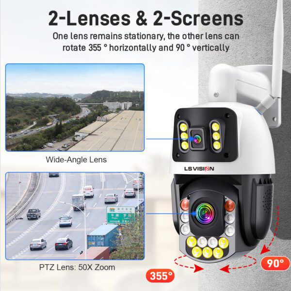Ls Vision 50 X Solar Camera System Wl660 50x