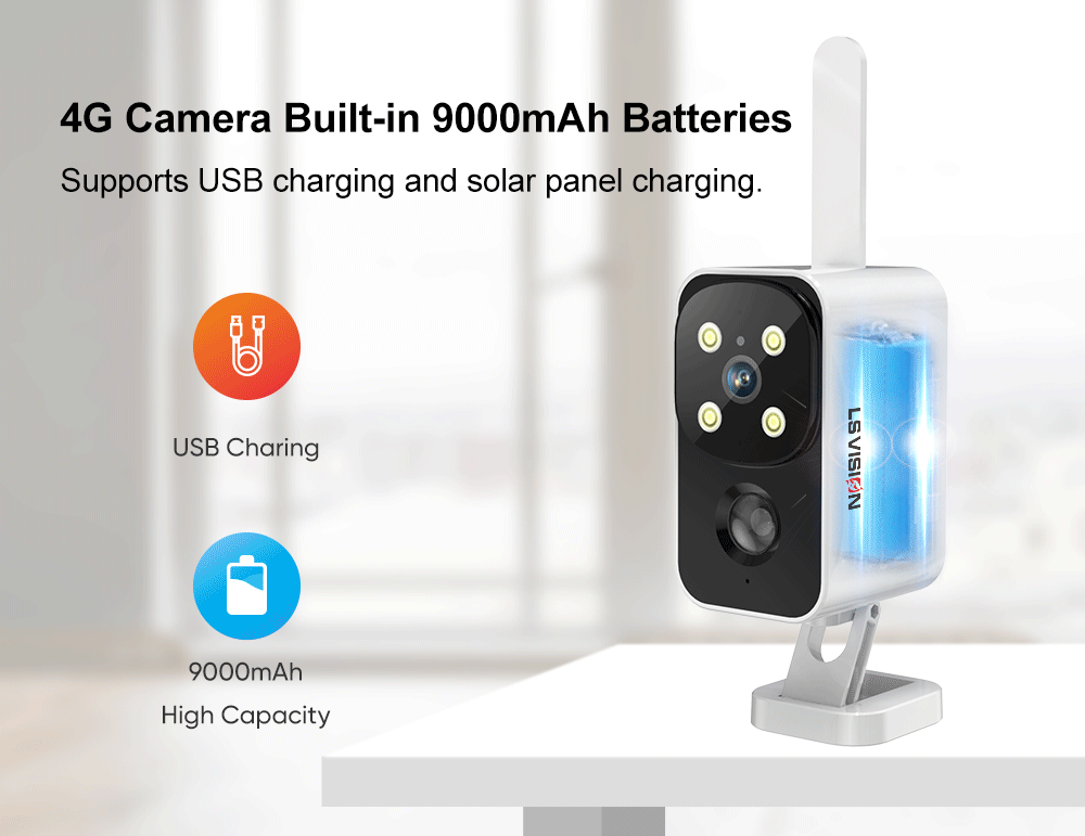 Ls Vision 4g Smart Ai Battery Camera Bc3