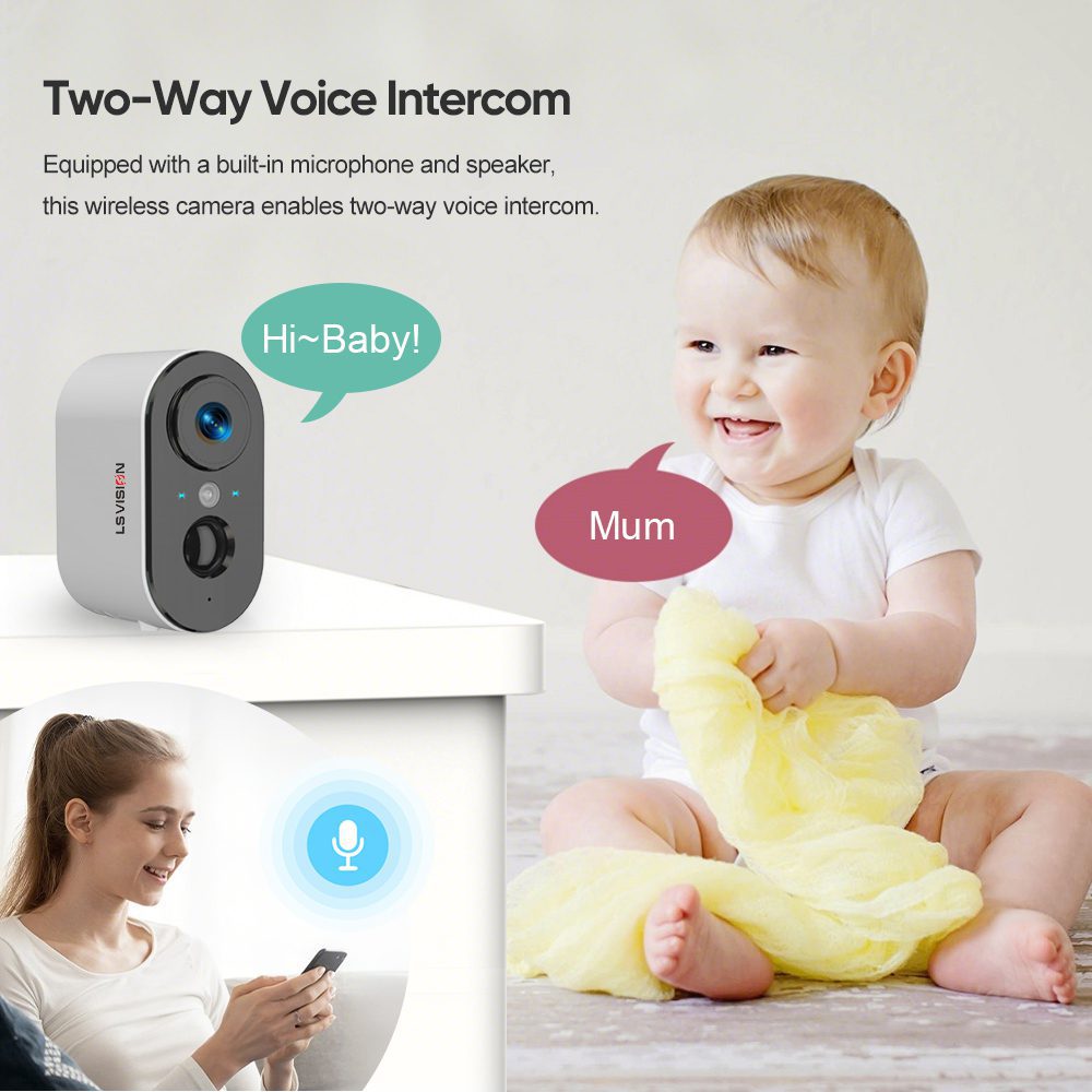 Ls Vision Home Assistant Camera Ls Bc2 With Two Way Voice Intercom