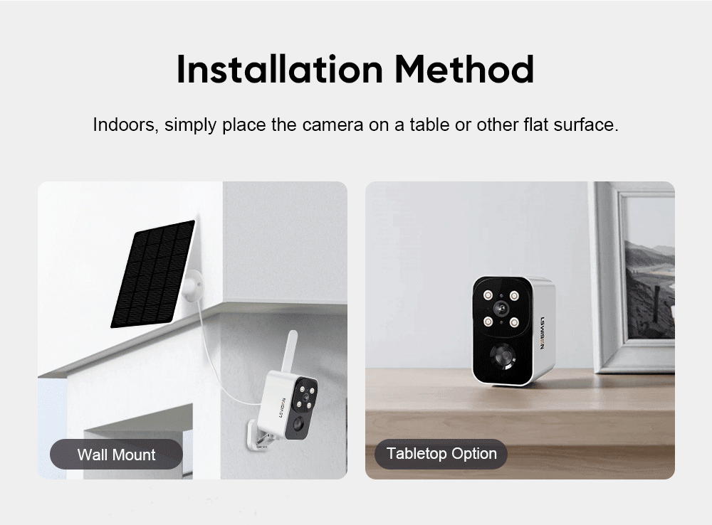 Ls Vision How To Install Battery Operated Security Cameras