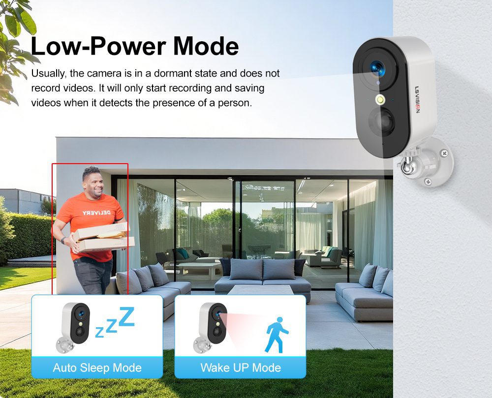Ls Vision Low Power Battery Camera