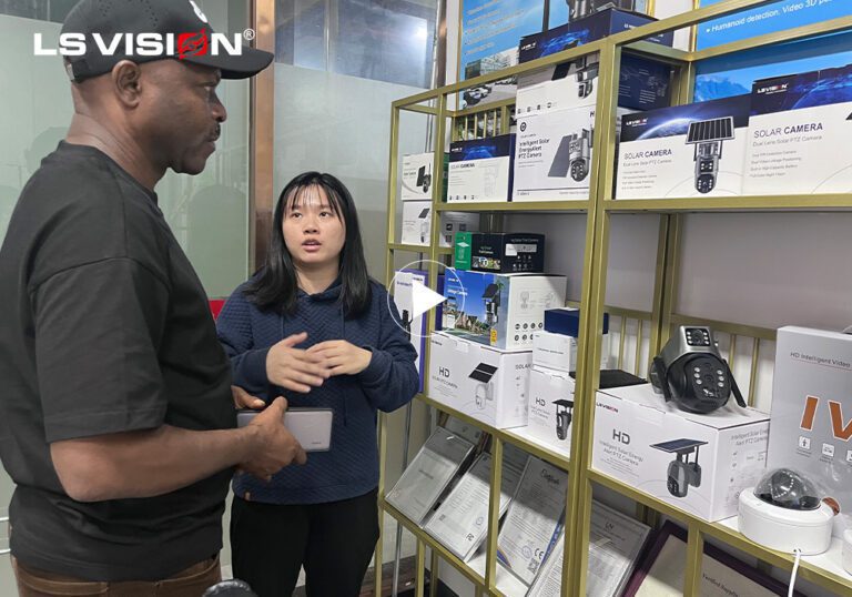 Ls Vision Nigerian Customer Visit Exploring Ubox & Niview Solar Cameras (april 2025)