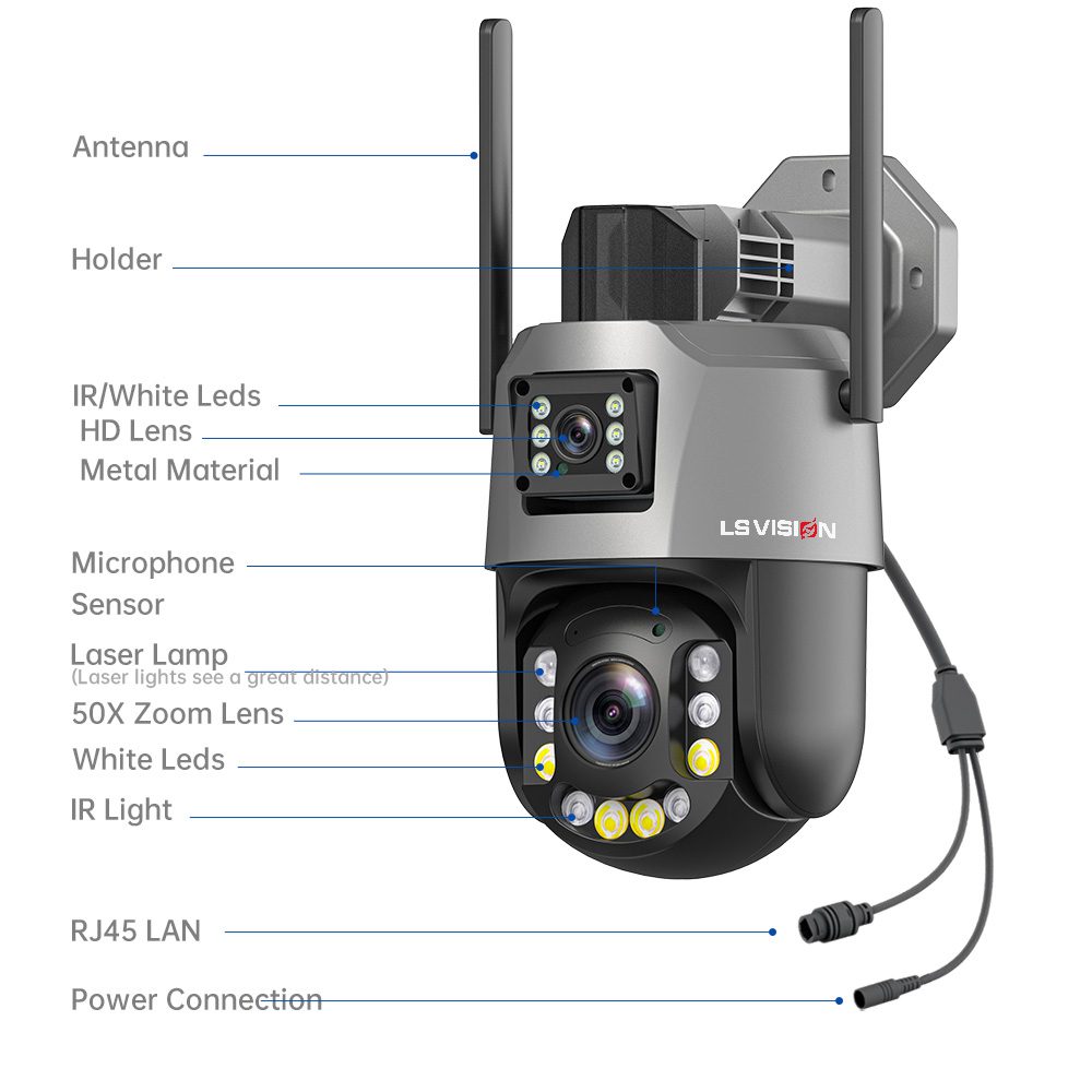Ls Vision Best Onvif Camera With Two Way Audio Structure