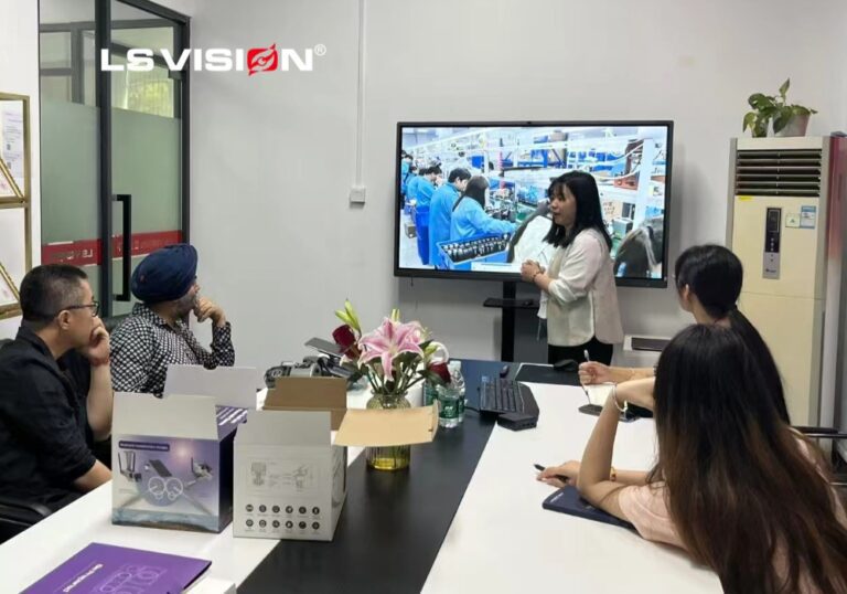 كاميرات المراقبة الأمنية للاستخدام الخارجي Ls Vision التي تعمل بالطاقة الشمسية