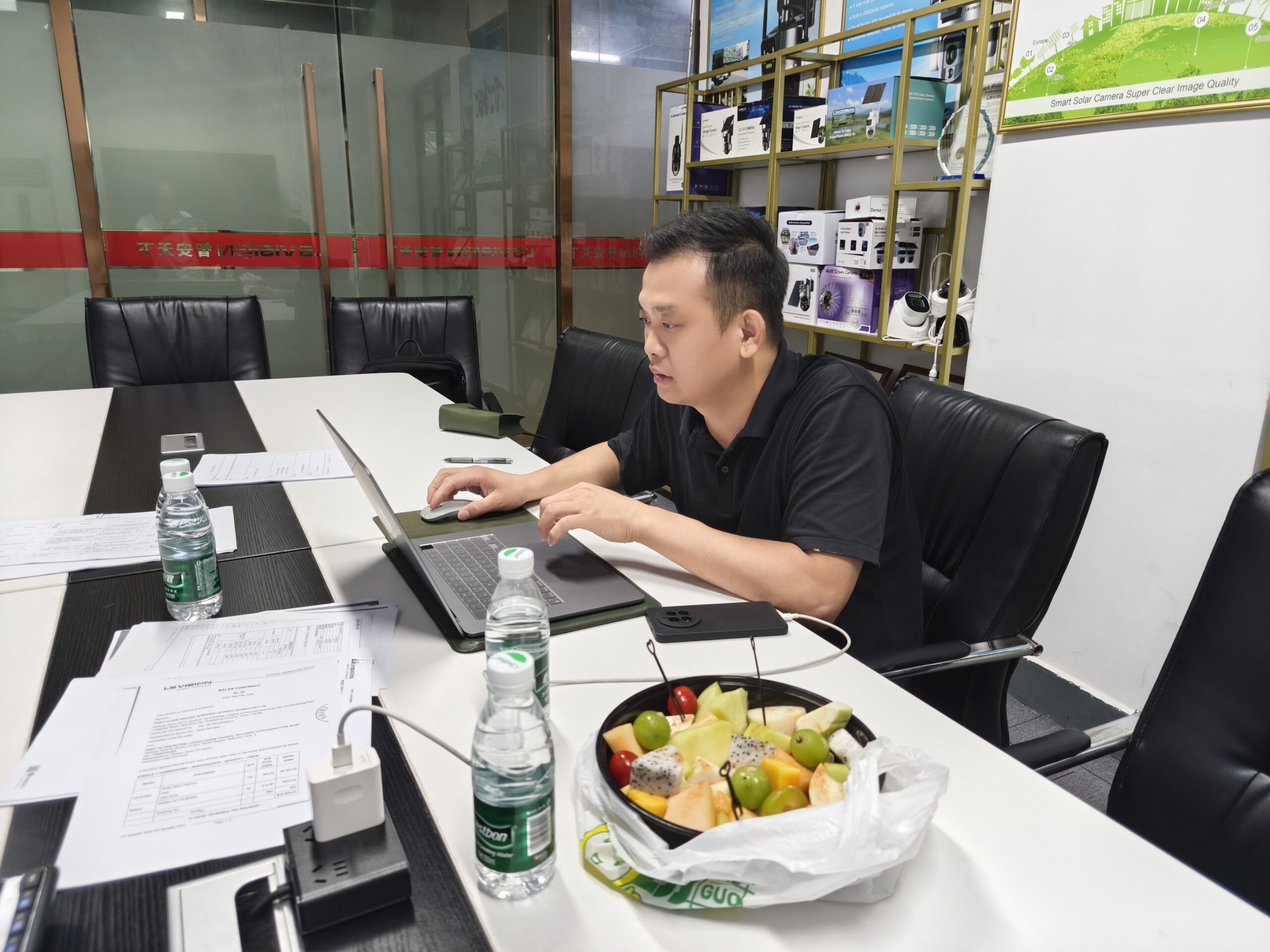 LS VISION 4G solar camera ISO9001
