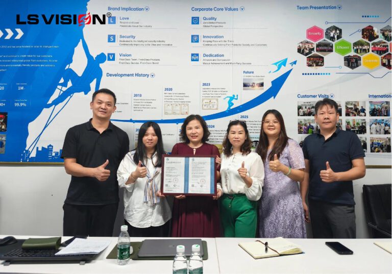 Ls Vision Pir 4g Solar Camera Iso9001 Certificate