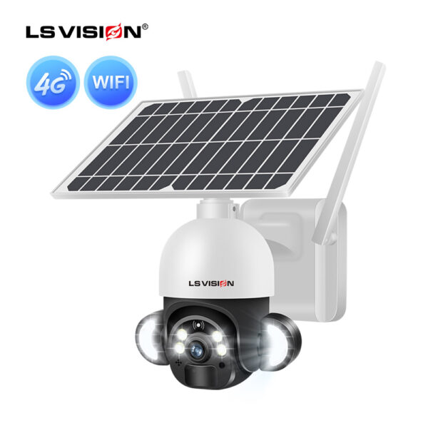 LS-WS09 Wifi/4G Solar Powered Security Camera 3