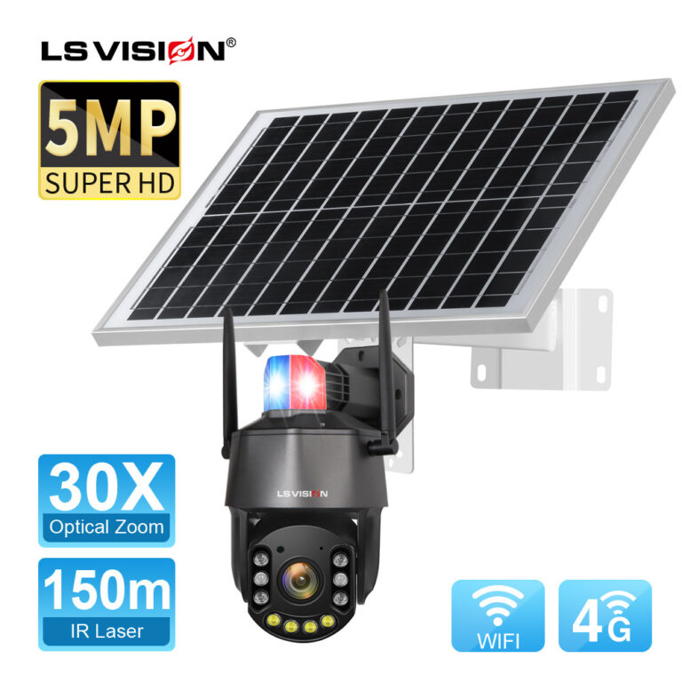 LS-P550-30X Solar PTZ Camera