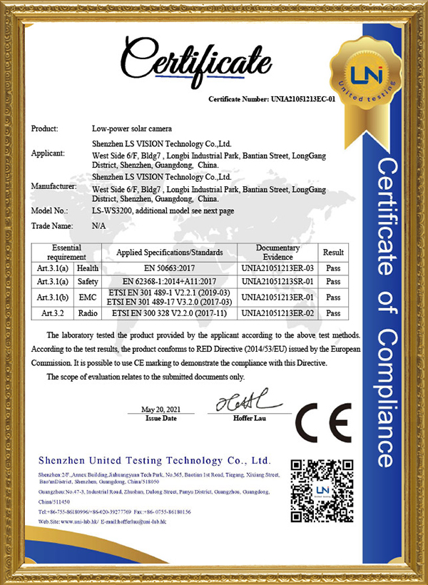 Product CE Certification