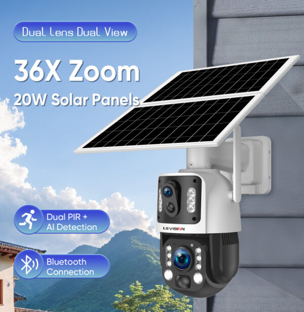 Ls Vision 36x Zoom Ubox Solar Camera Ls 4gs25 36x