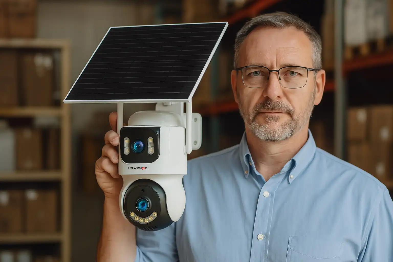 Ls Vision Solar Camera Soluiton For Distributor