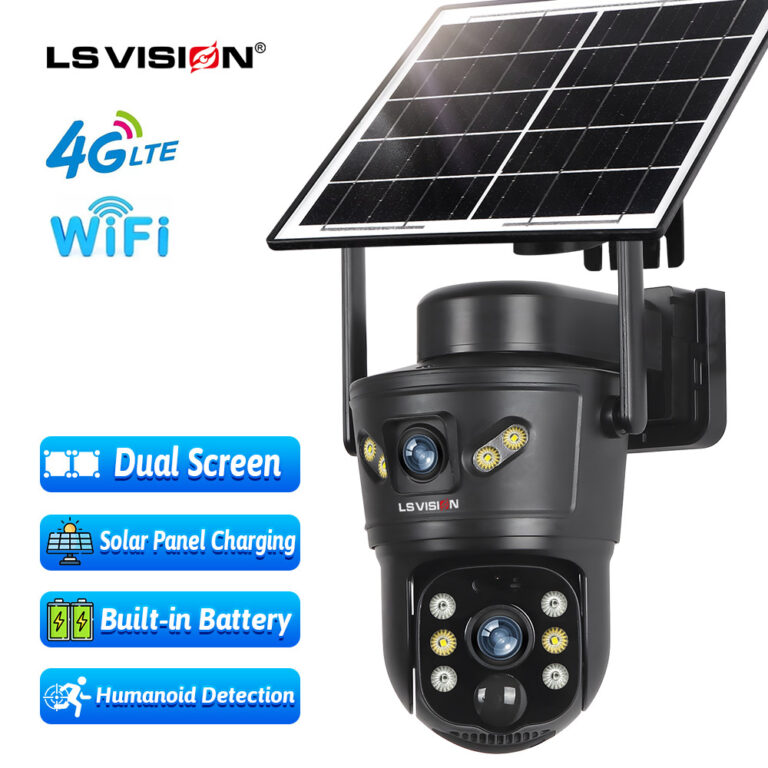 Ls Vision V380 4g Solar Camera