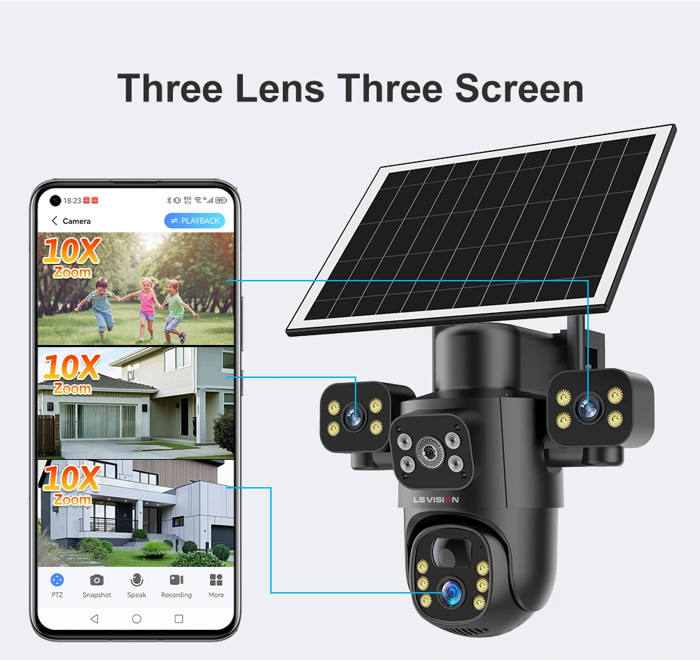 Ls Vision 4g Solar Camera