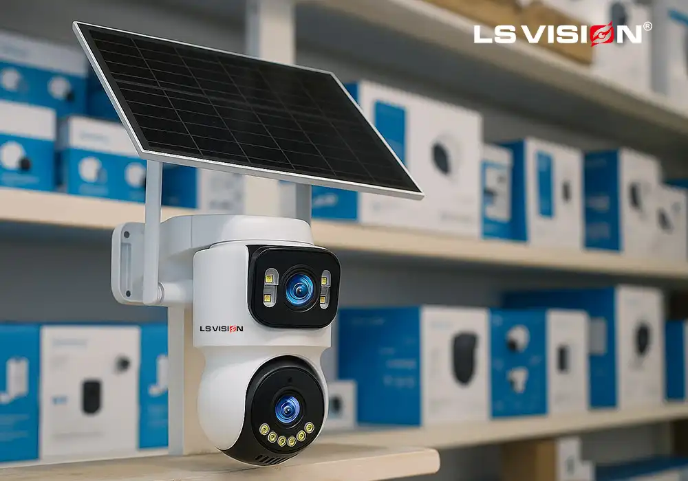 Ls Vision New Aov Solar Camera Design For E Commerce Sellers And Dropshippers