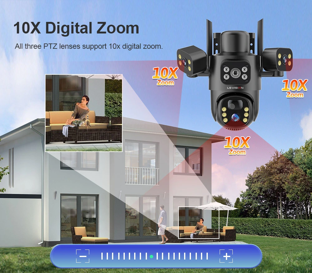 Ls Vision Mul Ti Lens 4g Solar Cameras