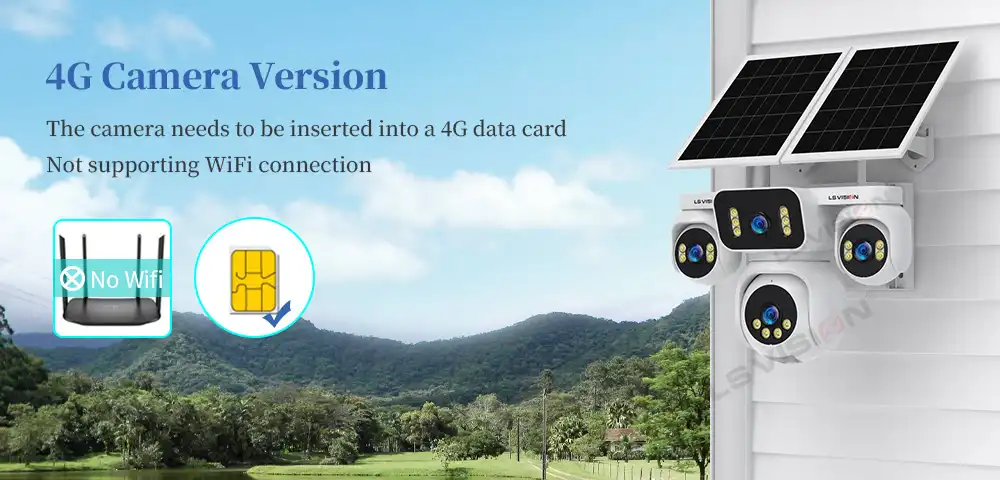 Ls Vision 4g Cloud Storage Intelligent Camera Ls Hs10 4g