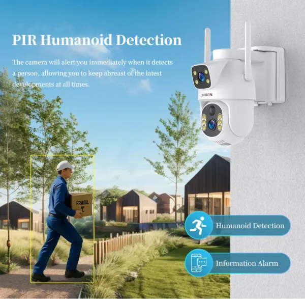 Ls Vision Compact 4mp Solar Security Camera With Auto Tracking
