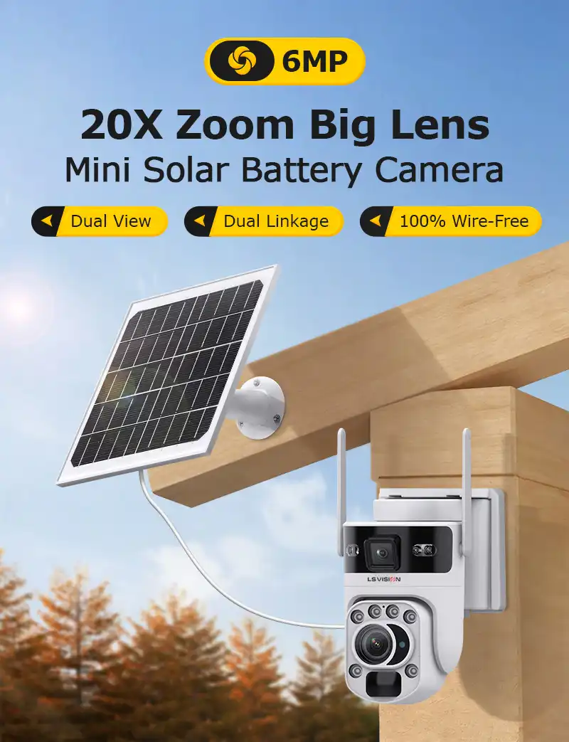 Ls Vision Solar Video Surveillance With 20x Zoom Ls S28 20x