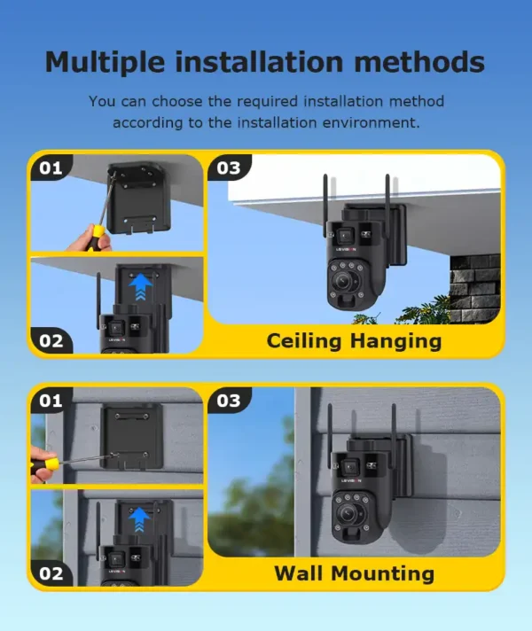 Ls Vision Easy Installation Portable Security Camera