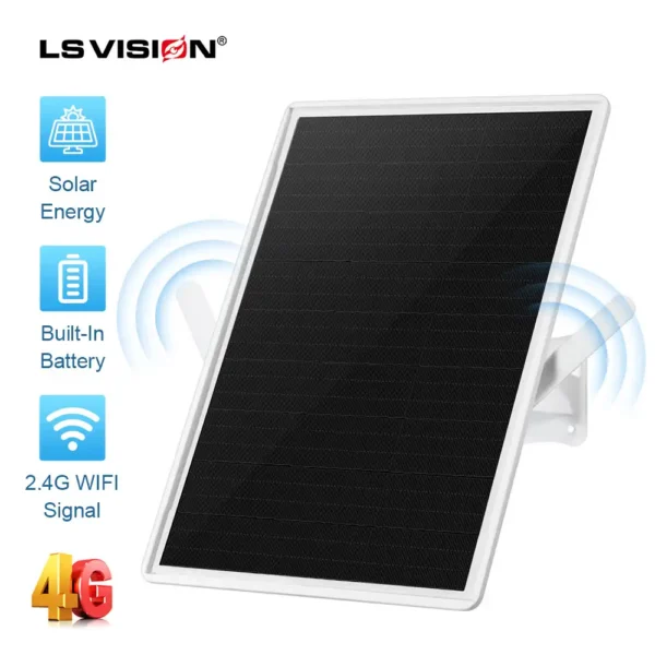 Ls Vision Ls Sr1 Solar Powered Wifi Repeater With Small Monocrystalline Solar Panels