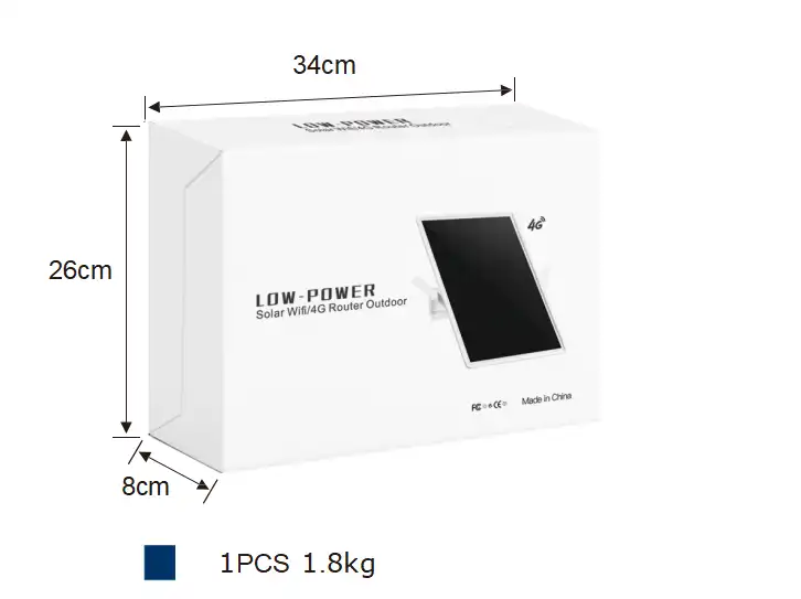 Ls Vision Small Solar Panel Box Dimensions