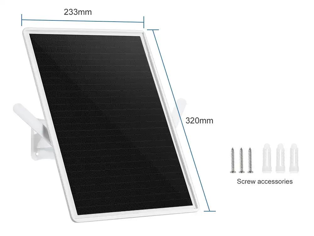 Ls Vision Solar Panel For Camera Dimensions