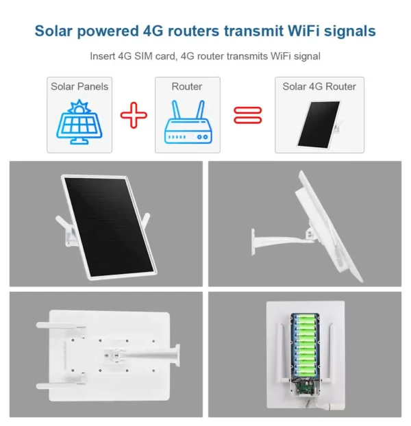 Ls Vision Solar Panel System With 4g Router Ls Sr1