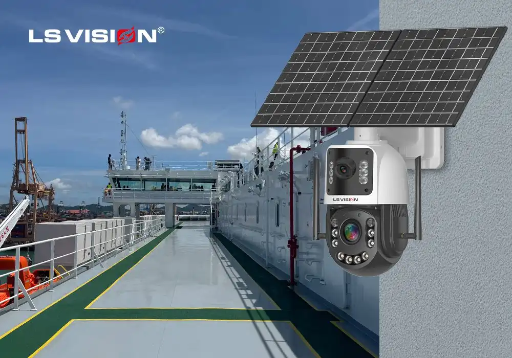 Cámara de seguridad solar Ls Vision Onvif
